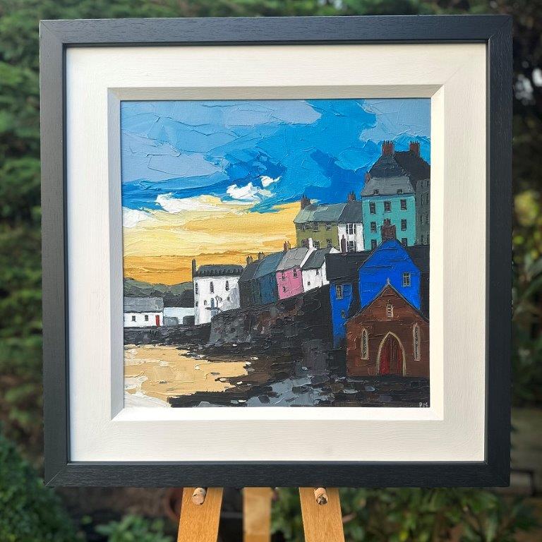 Peter Morgan - Tenby Golden Sunrise
