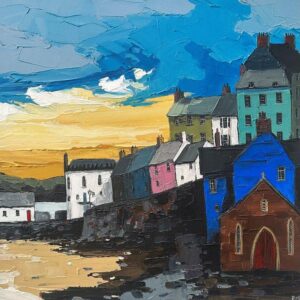 Peter Morgan - Tenby - Golden Sunrise